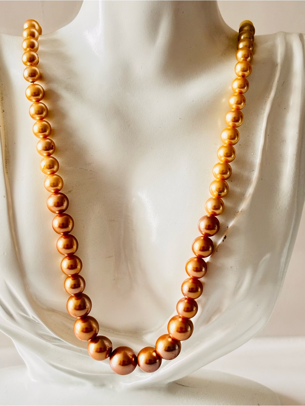 🦋2/25$ Marvella Vintage in gradient pearls imitation beads